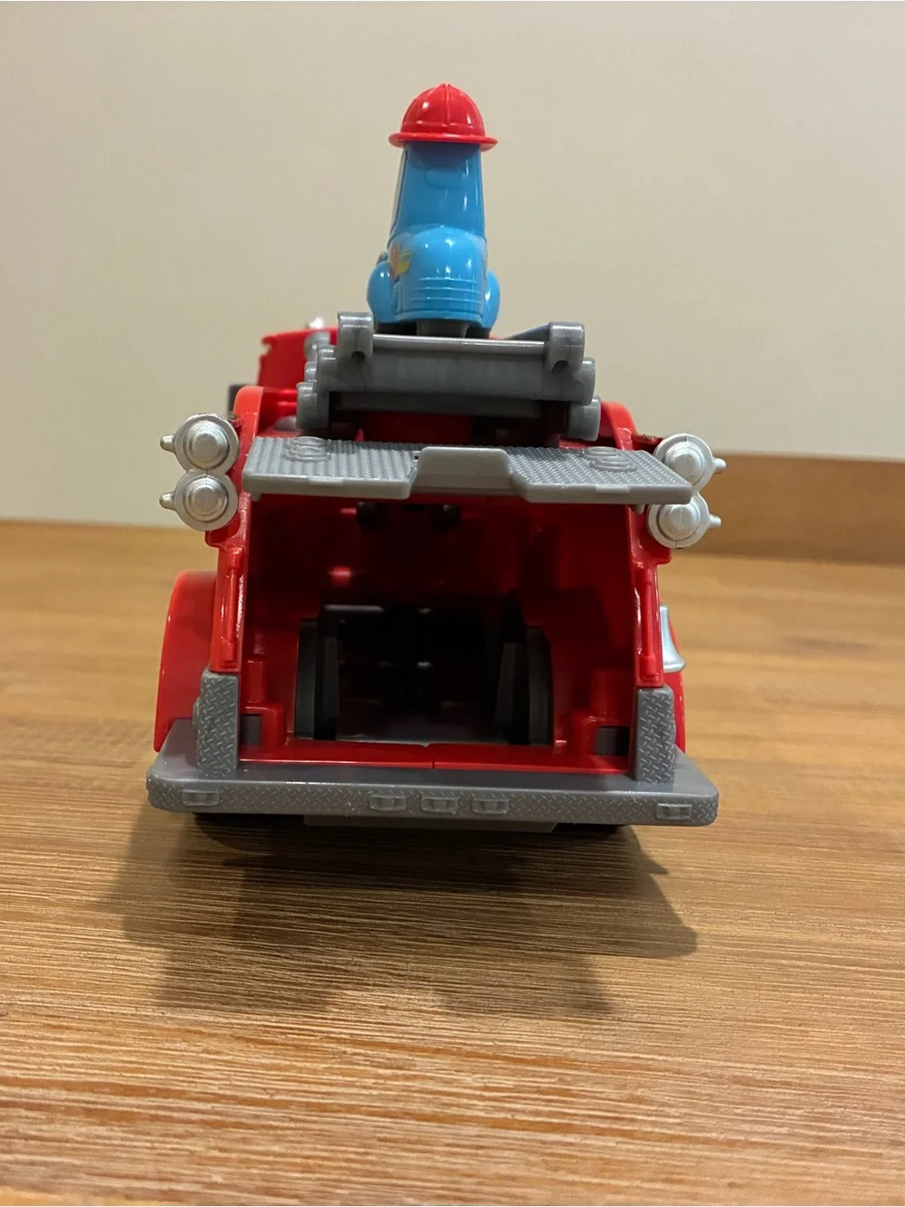 Lightening McQueen RED Rescue Fire Truck Toy